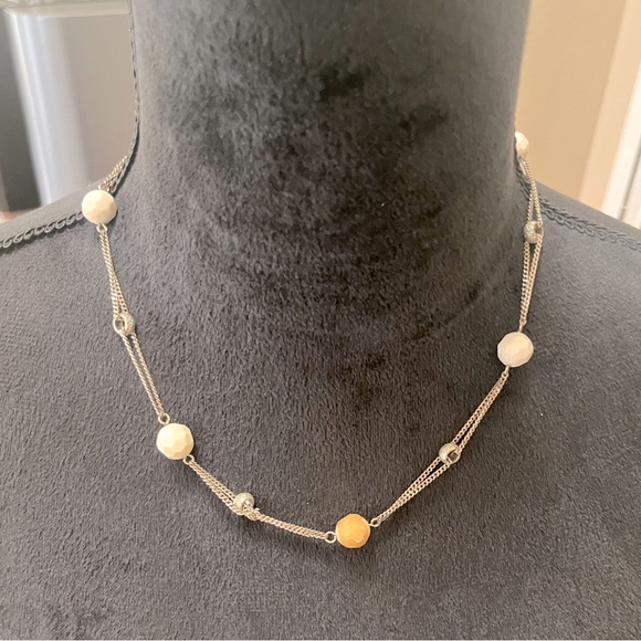 Etienne Aigner Jewelry - VINTAGE Aigner double strand necklace